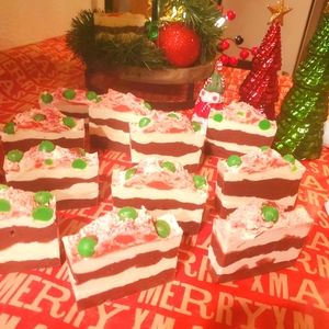 Peppermint Homemade Soaps Holiday Collection
